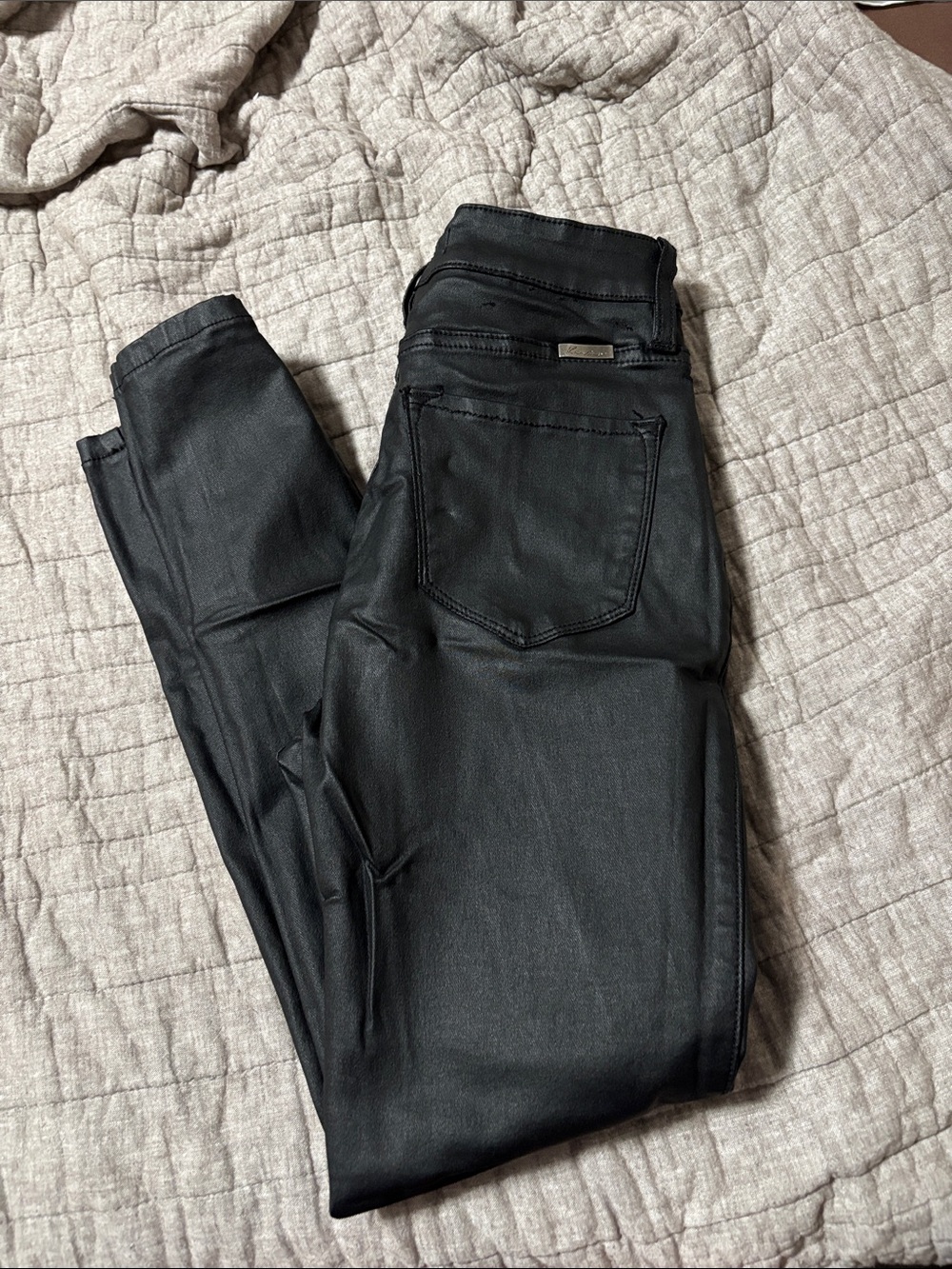 KanCan faux leather jeans